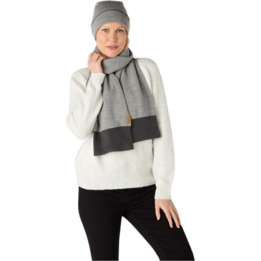 2025 Musto Mützen- Und Schalset Mit Zipfelmütze 86123 - Grey Melange